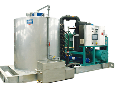 Máquina de hielo en escamas