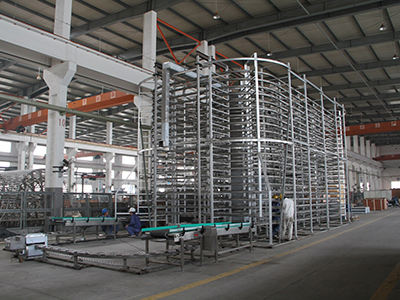 Línea de procesamiento para panificados